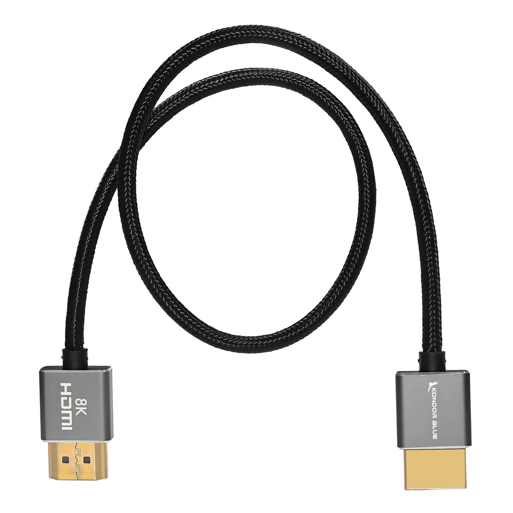 Kondor Blue 8K HDMI 17" Braided Cable For Cam Monitor
