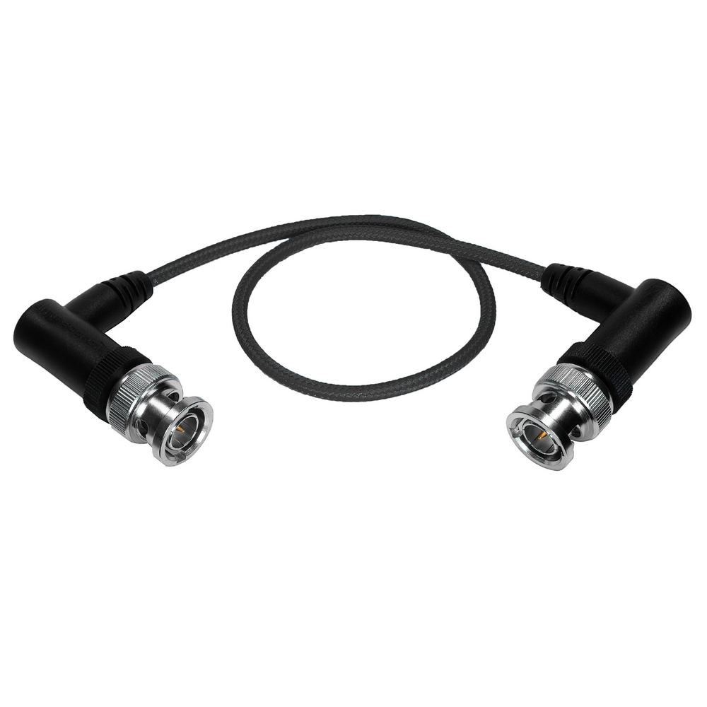 Kondor Blue 12" Ultra Thin 3G SDI Right Angle BNC Cable