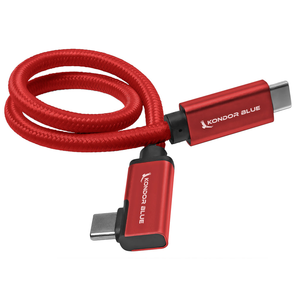 Kondor Blue USB C to USB C High Speed Cable for SSD Recording
