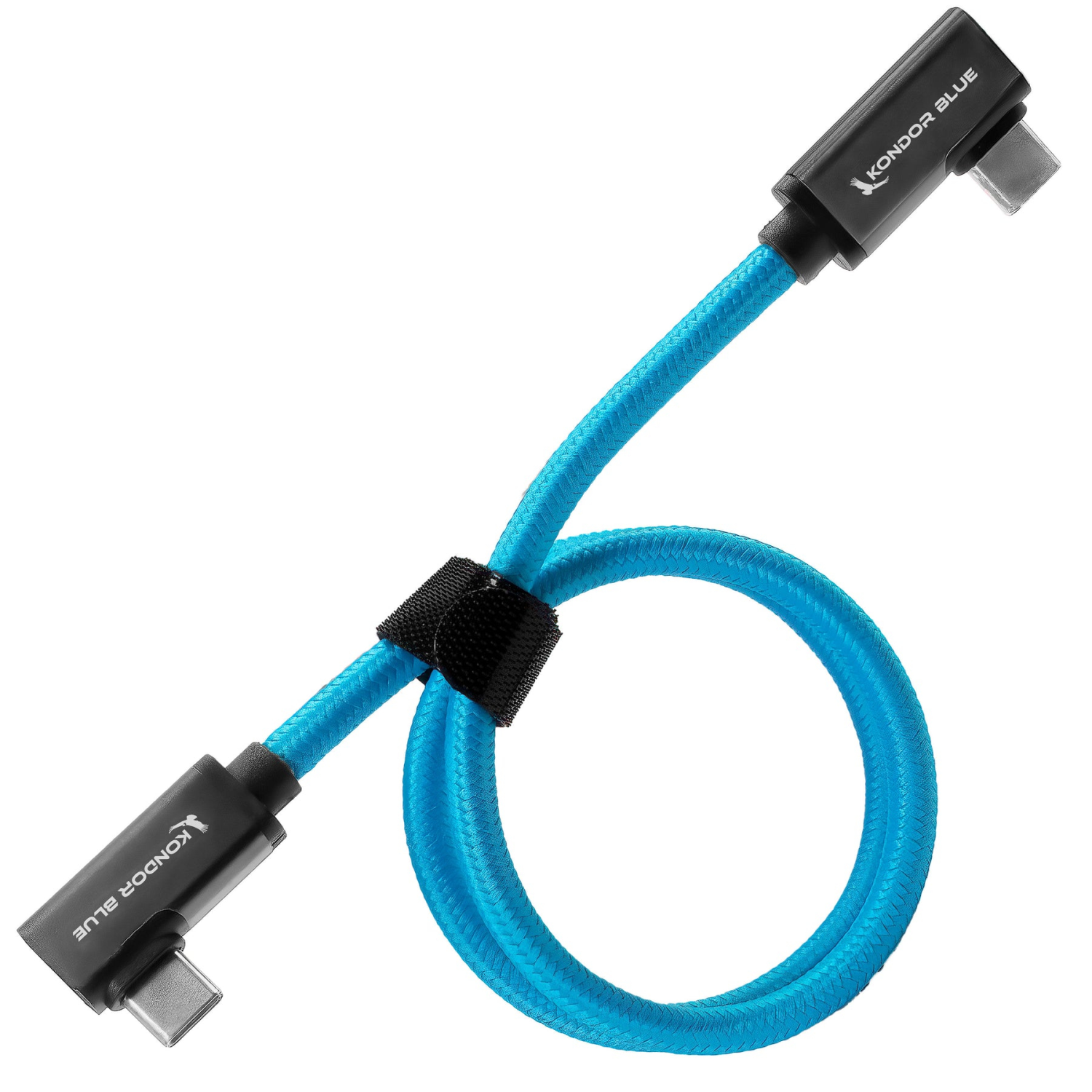 Kondor Blue USB C to USB C Cable for SSD Recording charger