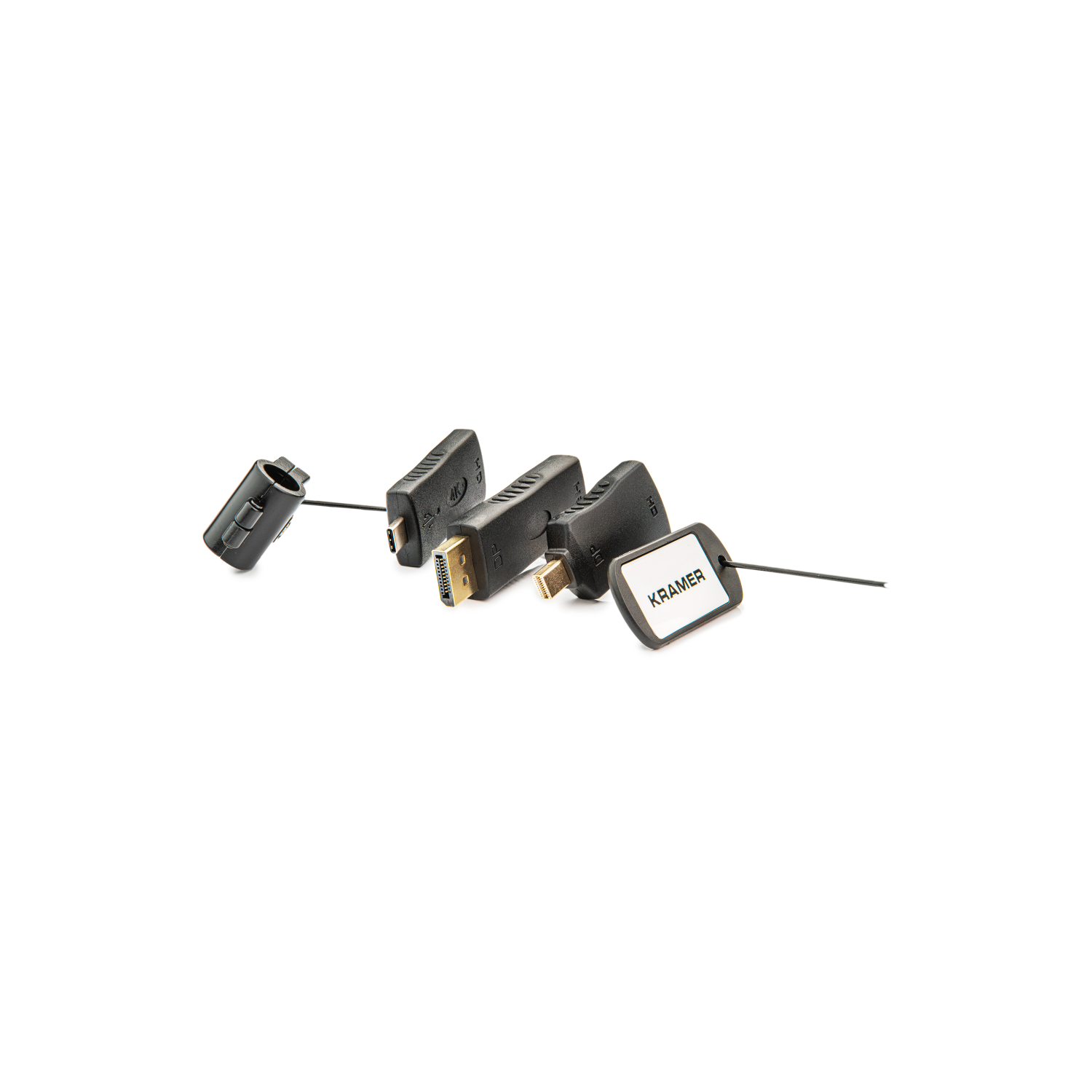 Kramer Electronics AD–RING–11 HDMI Type A (Standard) DisplayPort Black