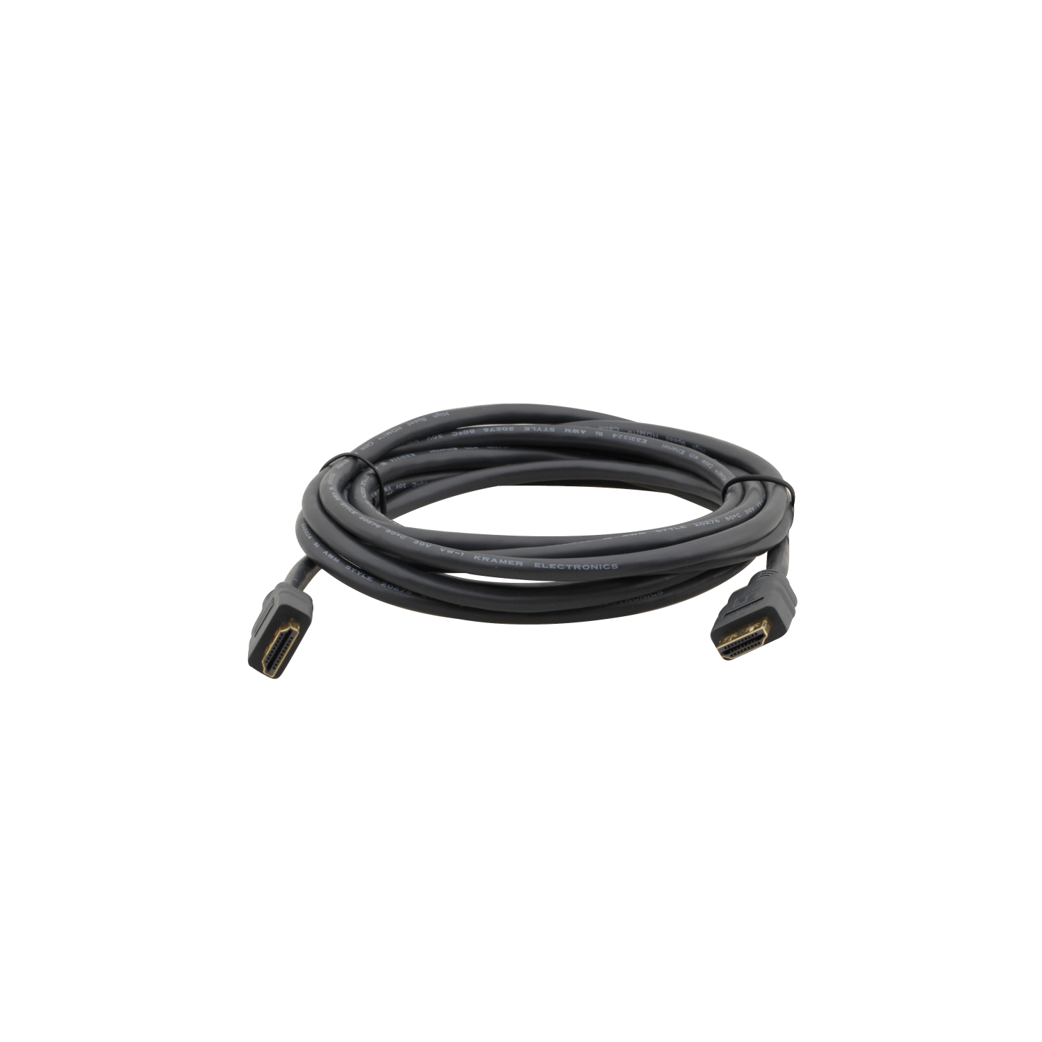 Kramer Electronics HDMI 2ft HDMI cable 0.6 m HDMI Type A (Standard) Black