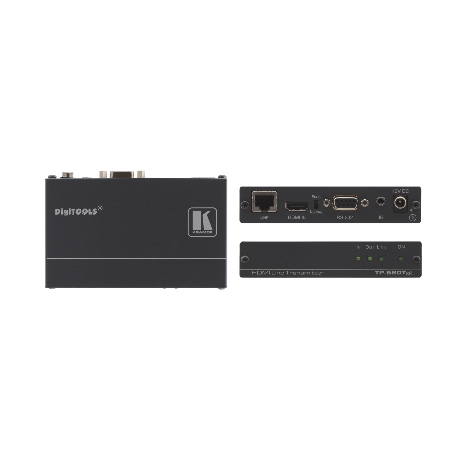 Kramer Electronics TP-580TXR AV Extenders - Black
