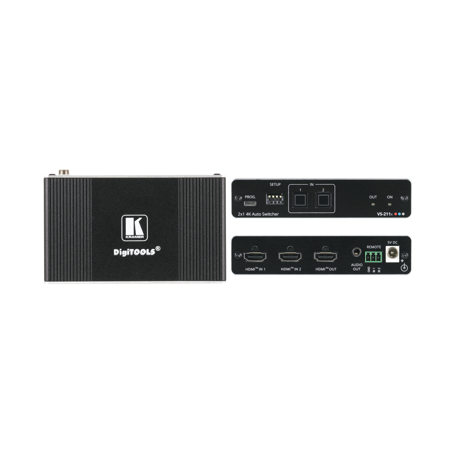 Kramer Electronics VS-211X Video Switches - Black