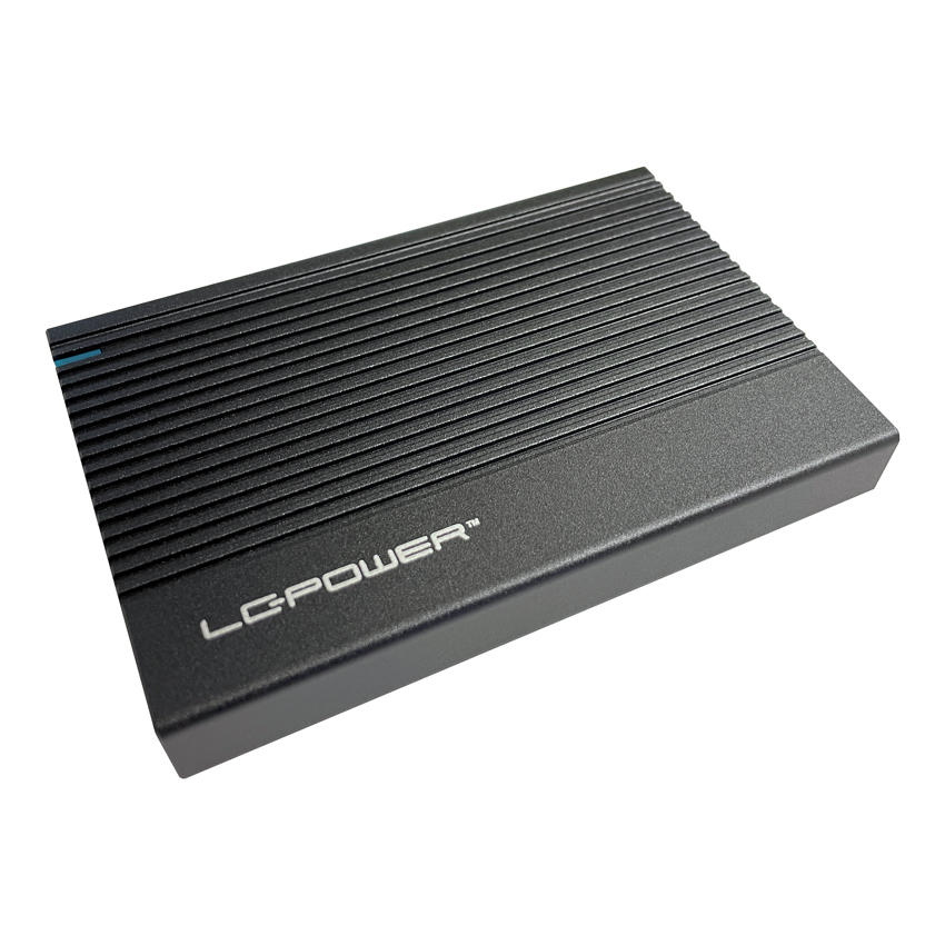 LC-Power LC-25U3-C Storage Drive Enclosures - Black