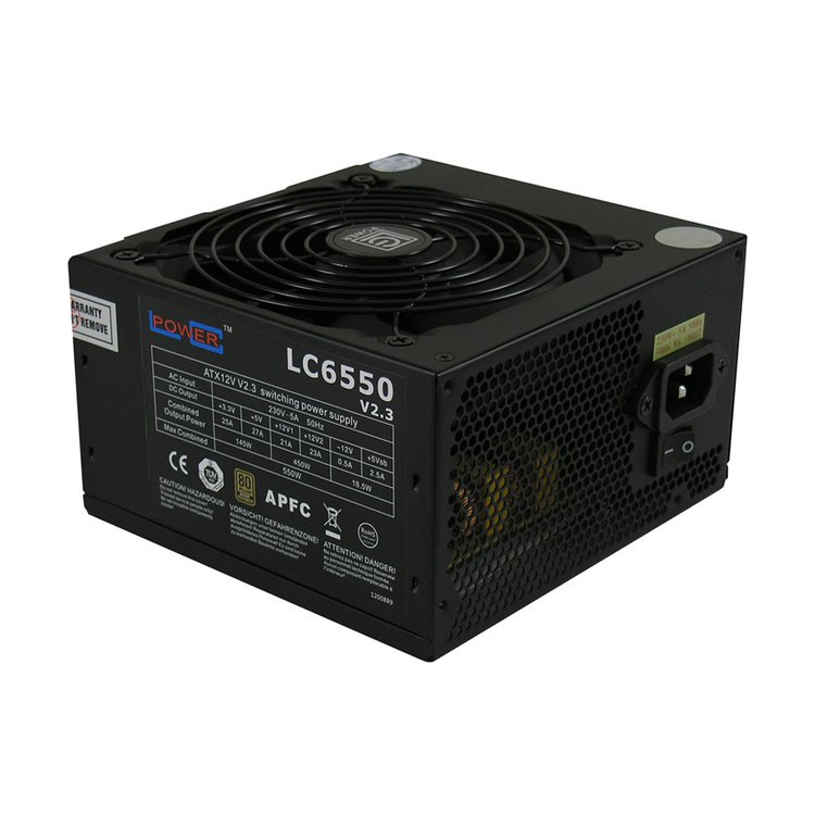 LC-Power LC6550 Power Supply Units - Black