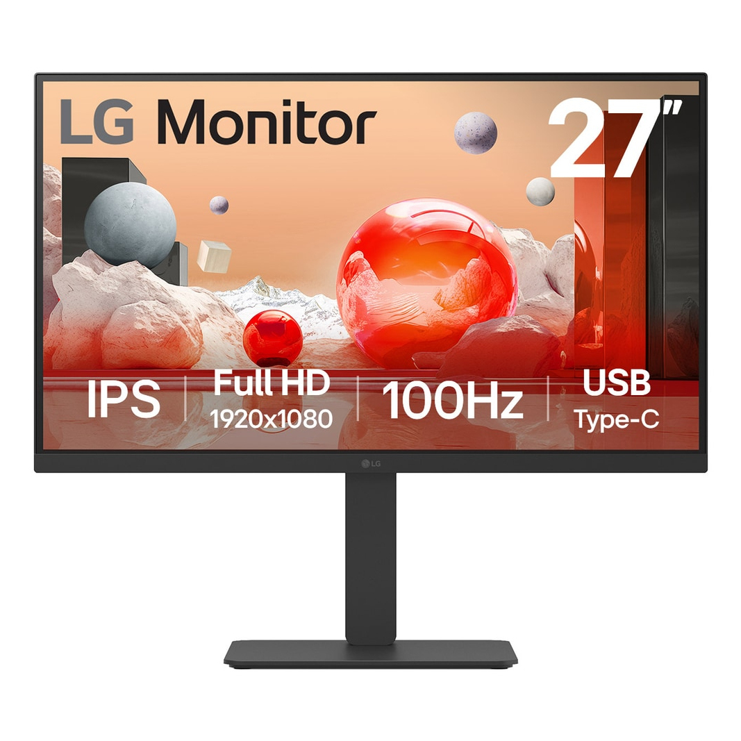 LG 27BA650-B Computer Monitors - 27 Inches - Black
