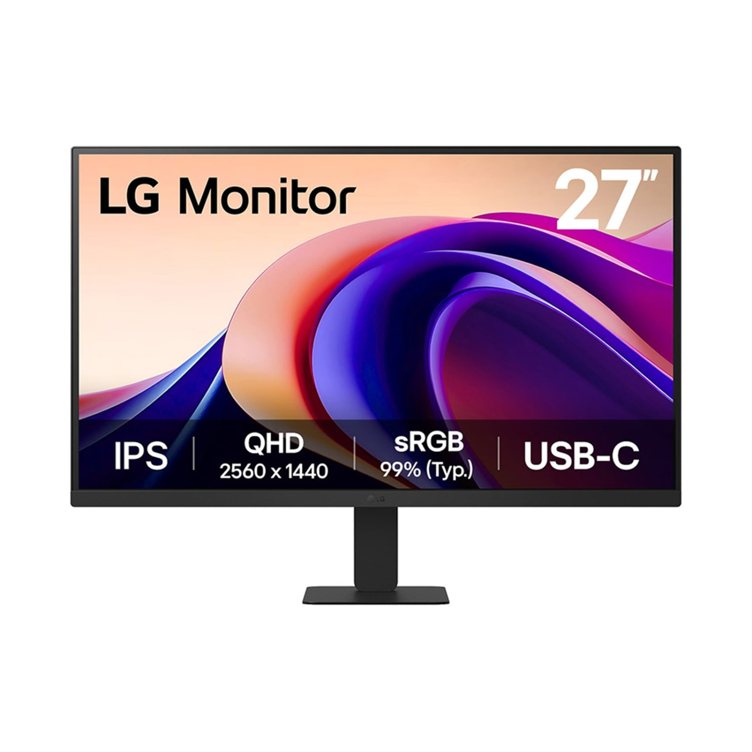 LG 27U631A-B Computer Monitors - 27 Inches - Black