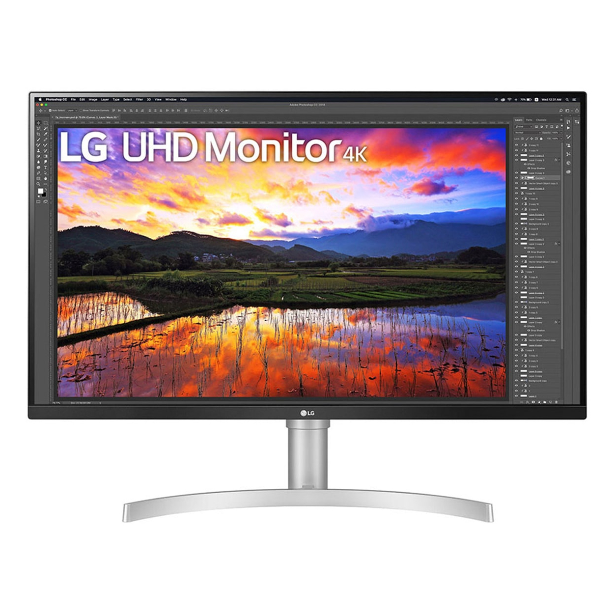 LG 32IN Computer Monitors - 32 Inches - White