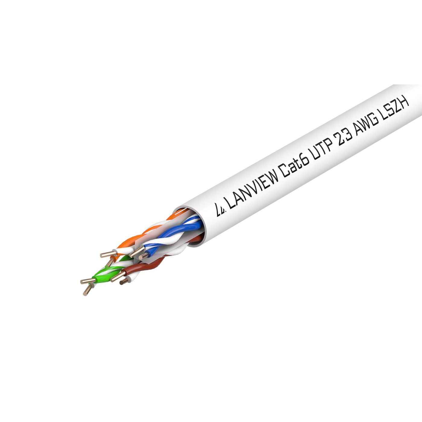 Lanview LVN122112 Networking Cables - White