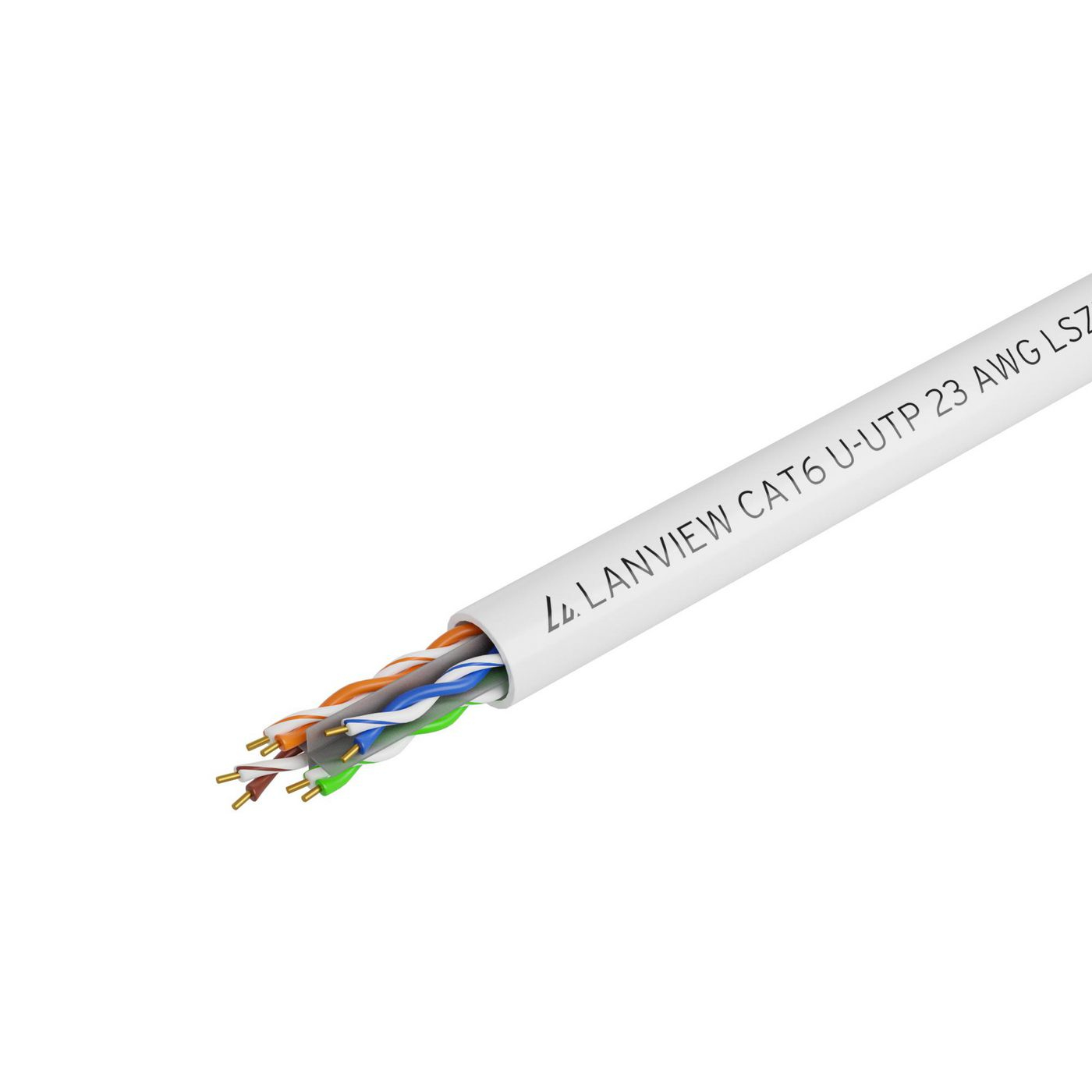 Lanview LVN122114 Networking Cables - White