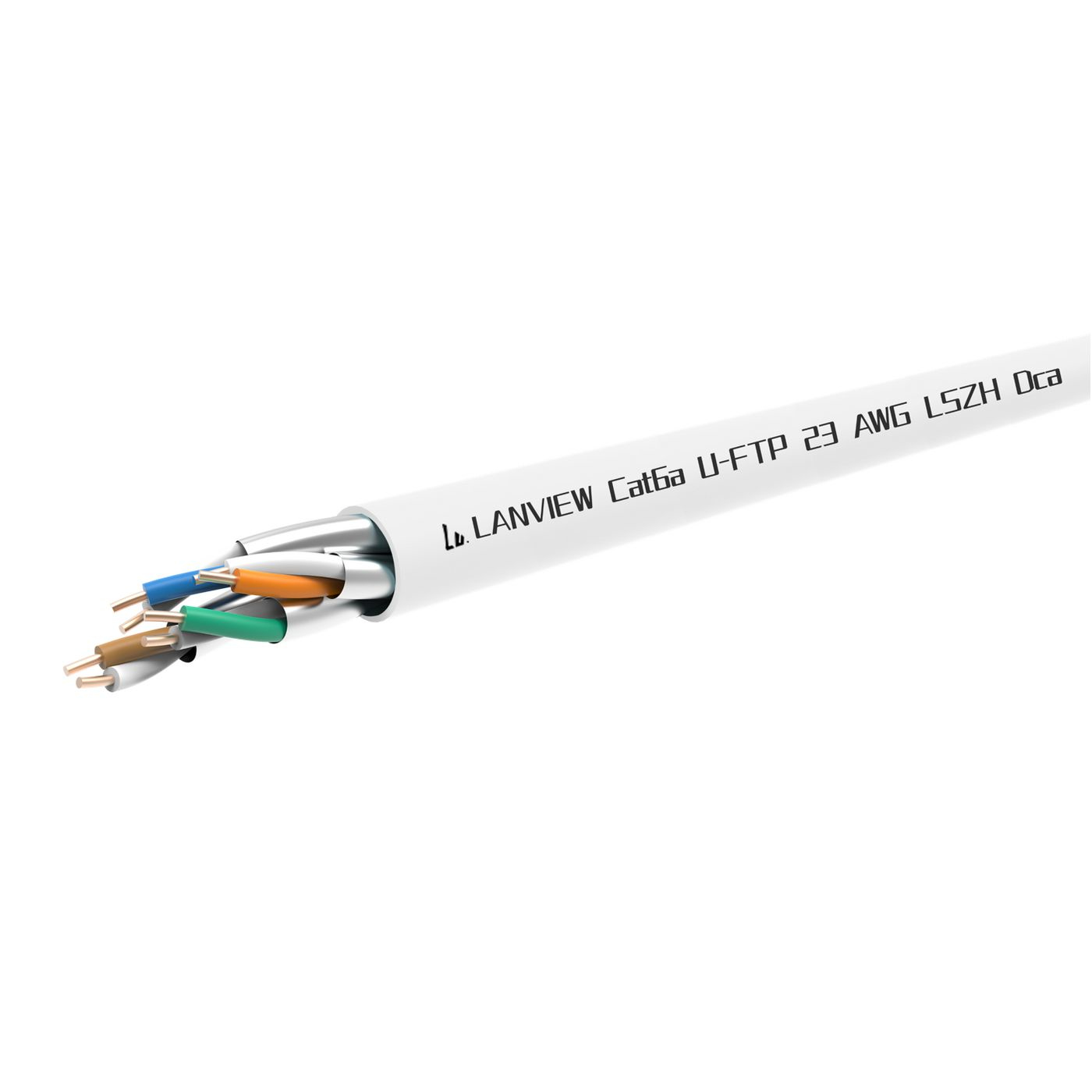 Lanview LVN122432 Networking Cables - White