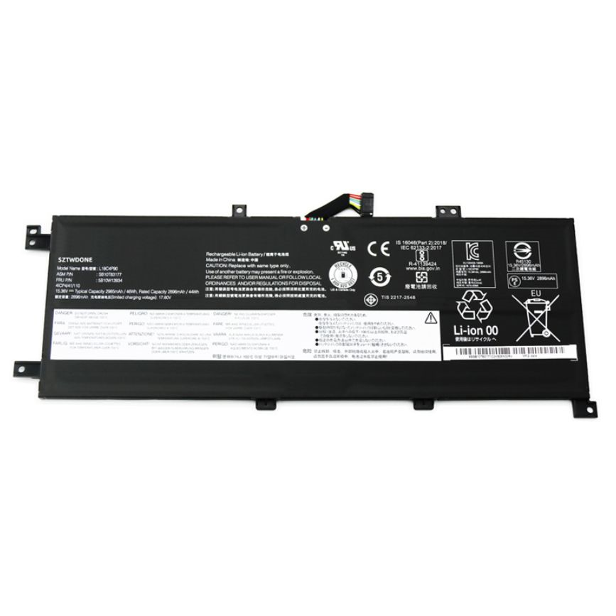 Lenovo Battery 4c, 45Wh, LiIon, SMP - Approx 1-3 working day lead.