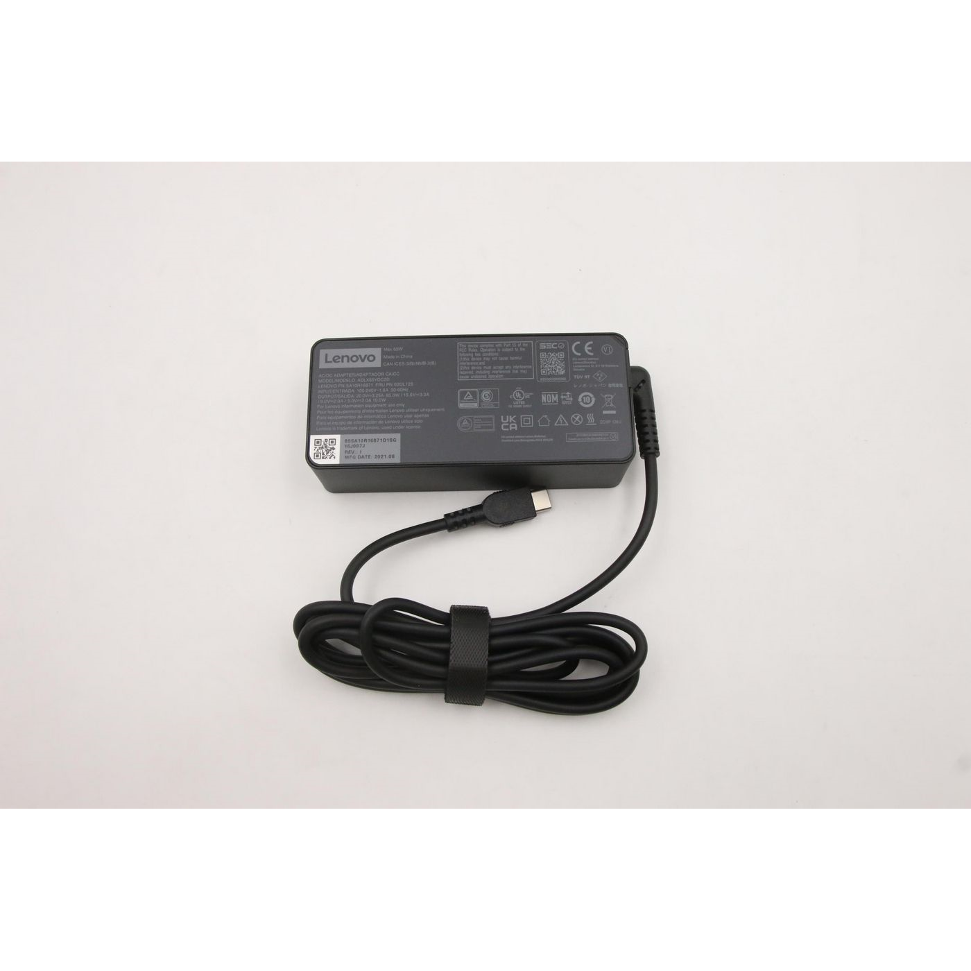 Lenovo New release Delta PD 3.0 65W 2pin NON-PCC ac adapter FRU - Approx 1-3 working day lead.