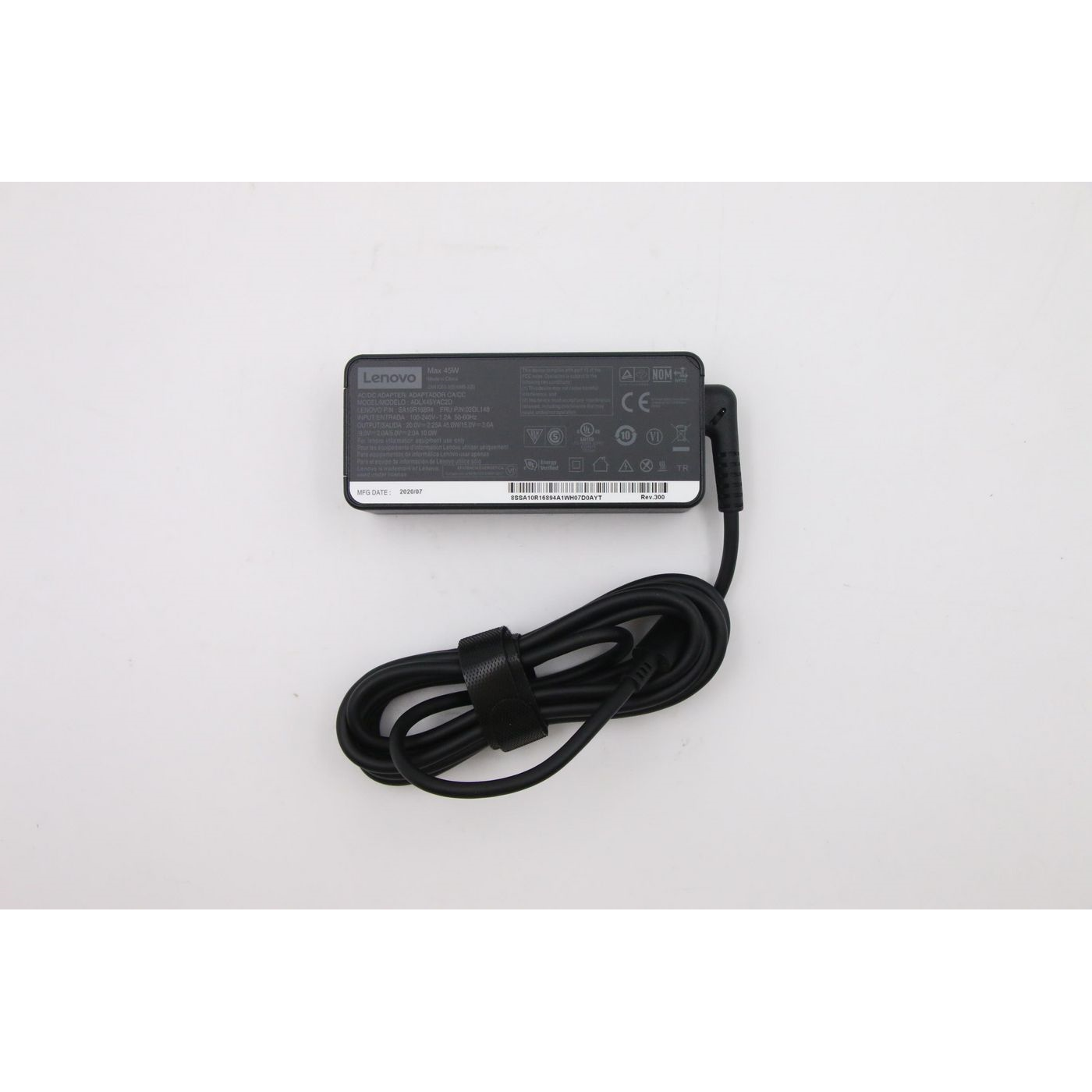 Lenovo PD,45W,20/15/9/5V,2P,WW,ACB - Approx 1-3 working day lead.