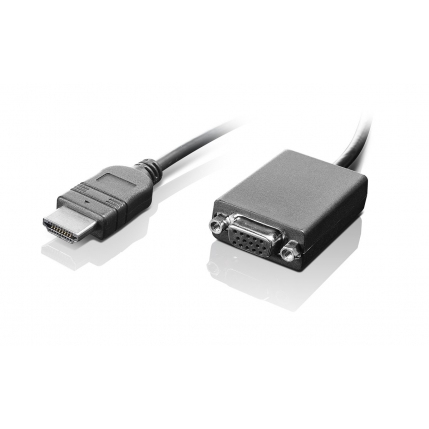 Lenovo HDMI / VGA 0.2 m Black