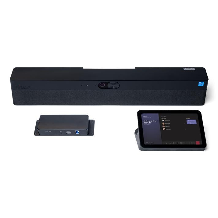 Lenovo ThinkSmart One - Video conferencing kit (touchscreen console, compute system) - with 3 Years Lenovo Premier Support - Certified for Microsoft Teams Rooms