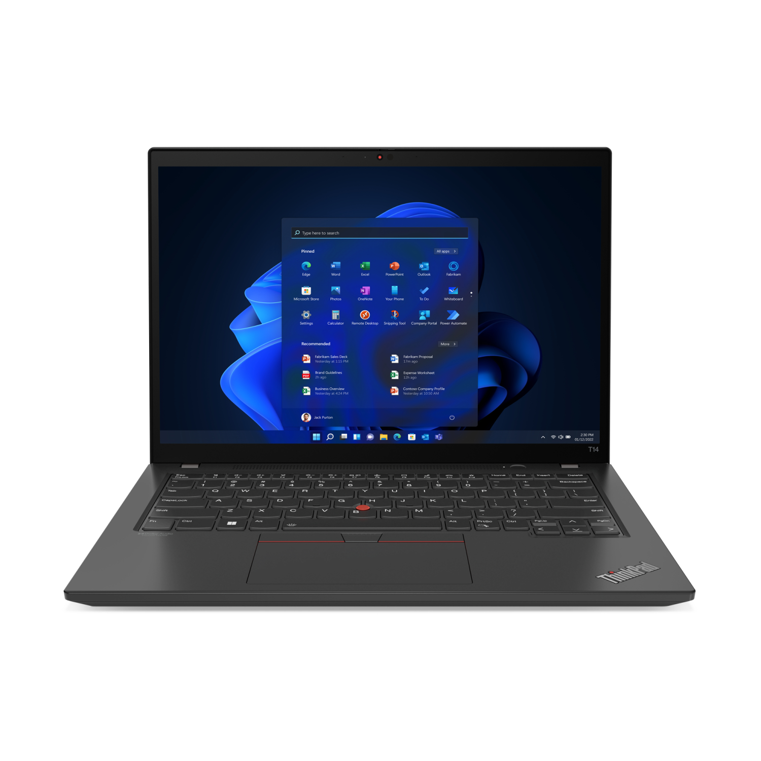 Lenovo 21AH002WUK-16GB Laptops - 14 Inches - 16GB - Black