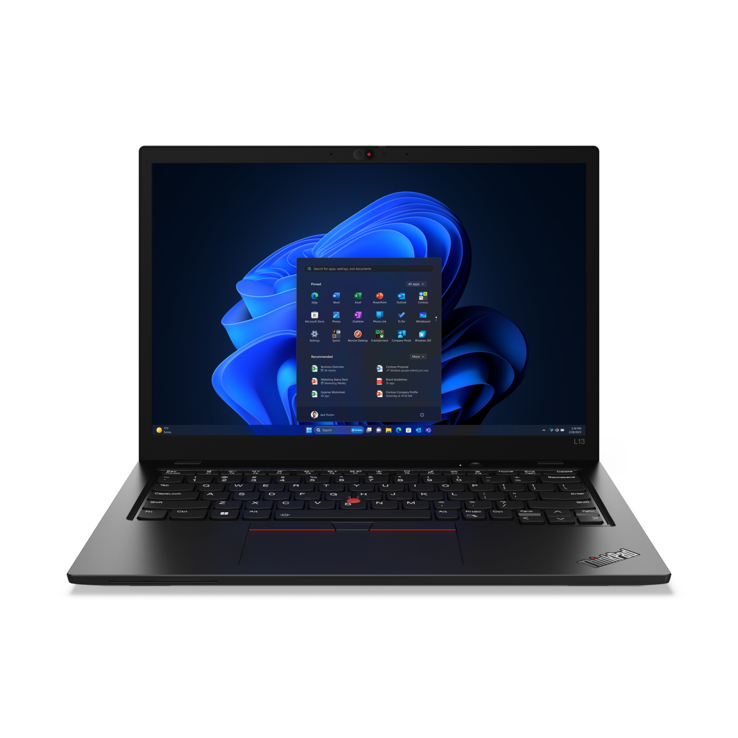 Lenovo 135U Laptops - 13.3 Inches - 32GB - Black
