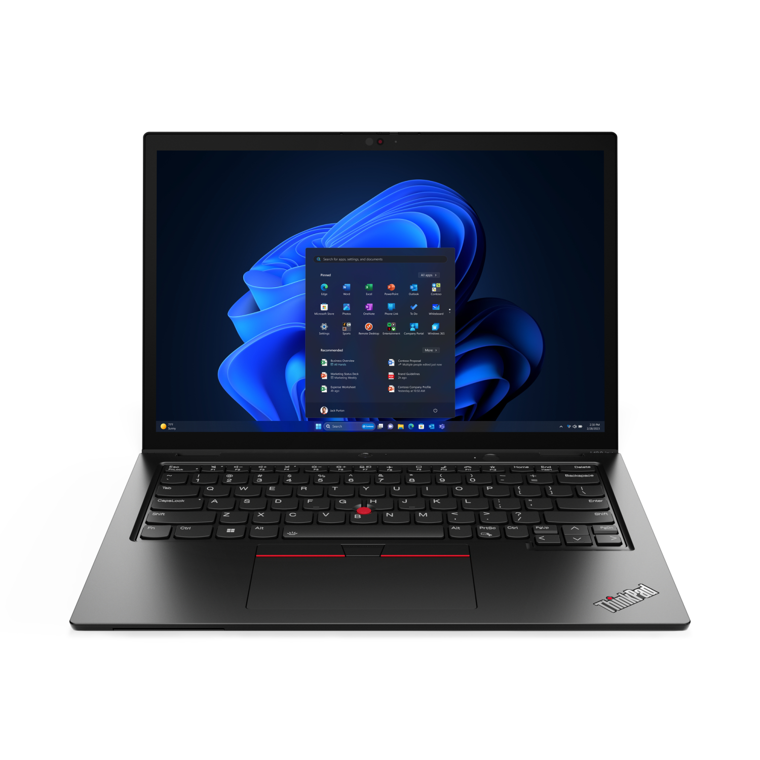 Lenovo ThinkPad L13 Yoga G5, Intel? Core? Ultra 5 135U vPro? (E-cores up to 3.60GHz, 12MB), 13.3" WUXGA Touch, W11P64 ENG, 32.0GB, 1x256GB SSD M.2 2280 PCIe Gen4 TLC Opal, Intel? Graphics, BT 5.3,Intel?AX211vPro, No Wired Ethernet, 1080PFHD Hybrid, 4Cell