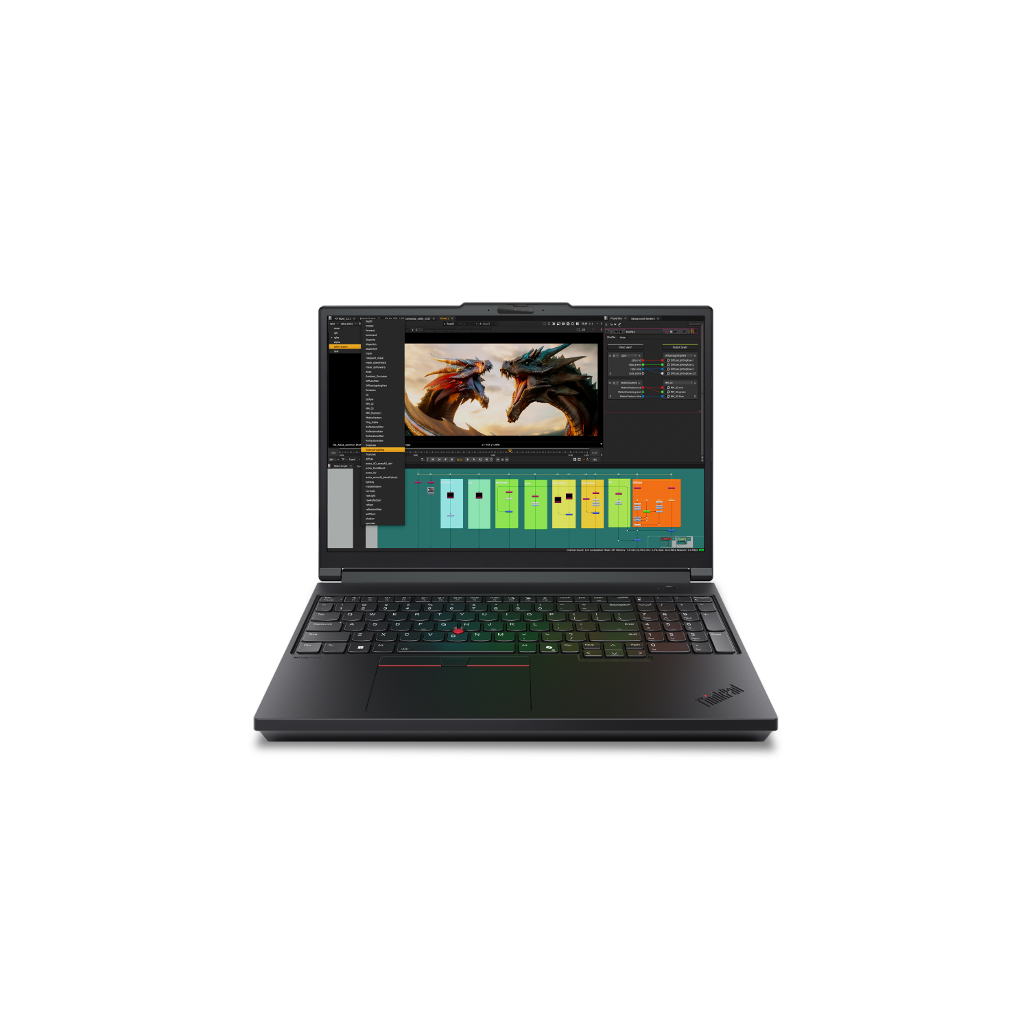 Lenovo T16g Laptops - 16 Inches - 64GB - Black