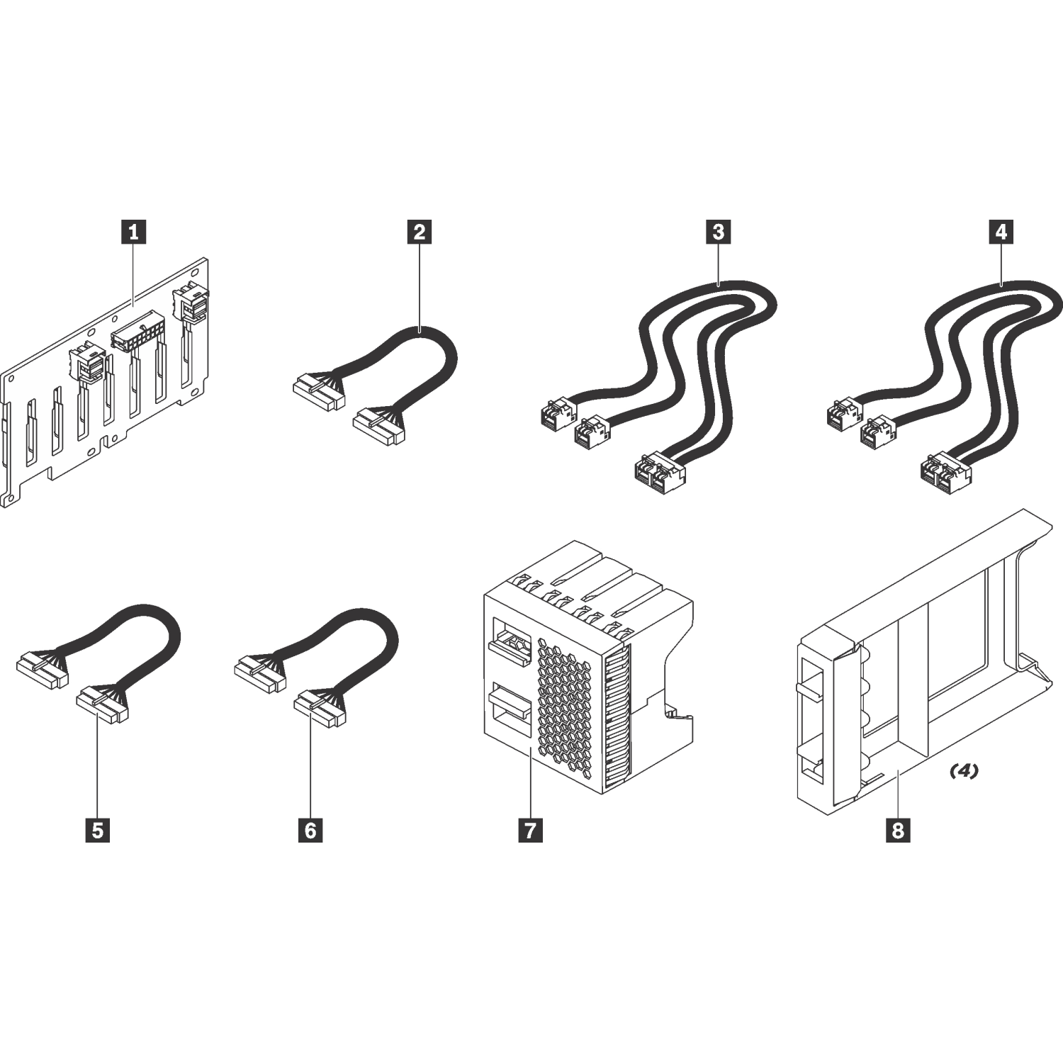 Lenovo SR550 Rack Accessories