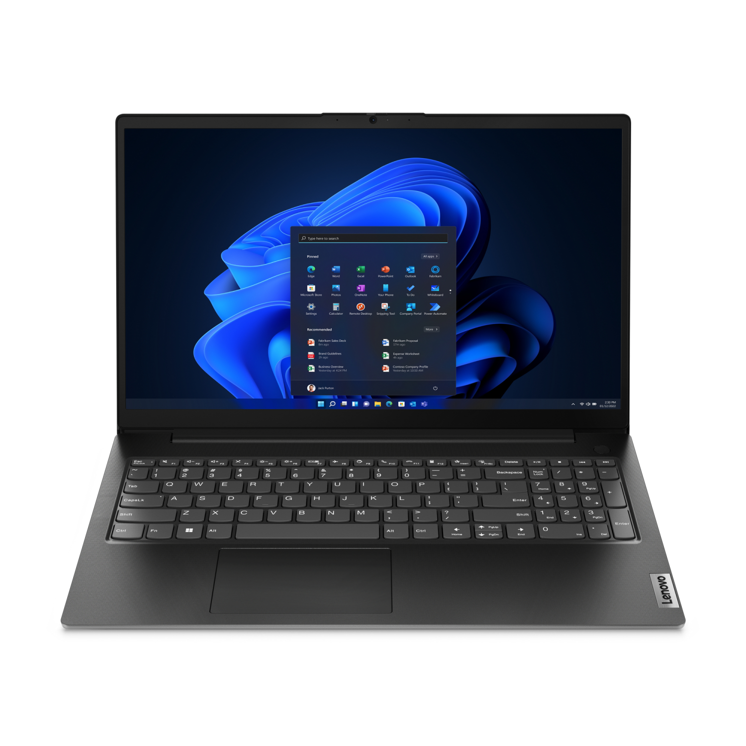 Lenovo 7520U Laptops - 15.6 Inches - 8GB - Black