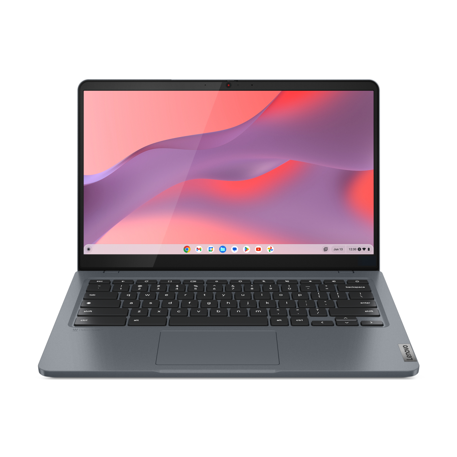 Lenovo IdeaPad IP Slim 3 Chrome 14IAN8 Intel Core i3 N-series i3-N305 Chromebook 35.6 cm (14") Full HD 8 GB LPDDR5-SDRAM 256 GB eMMC Wi-Fi 6E (802.11ax) ChromeOS UK English Grey