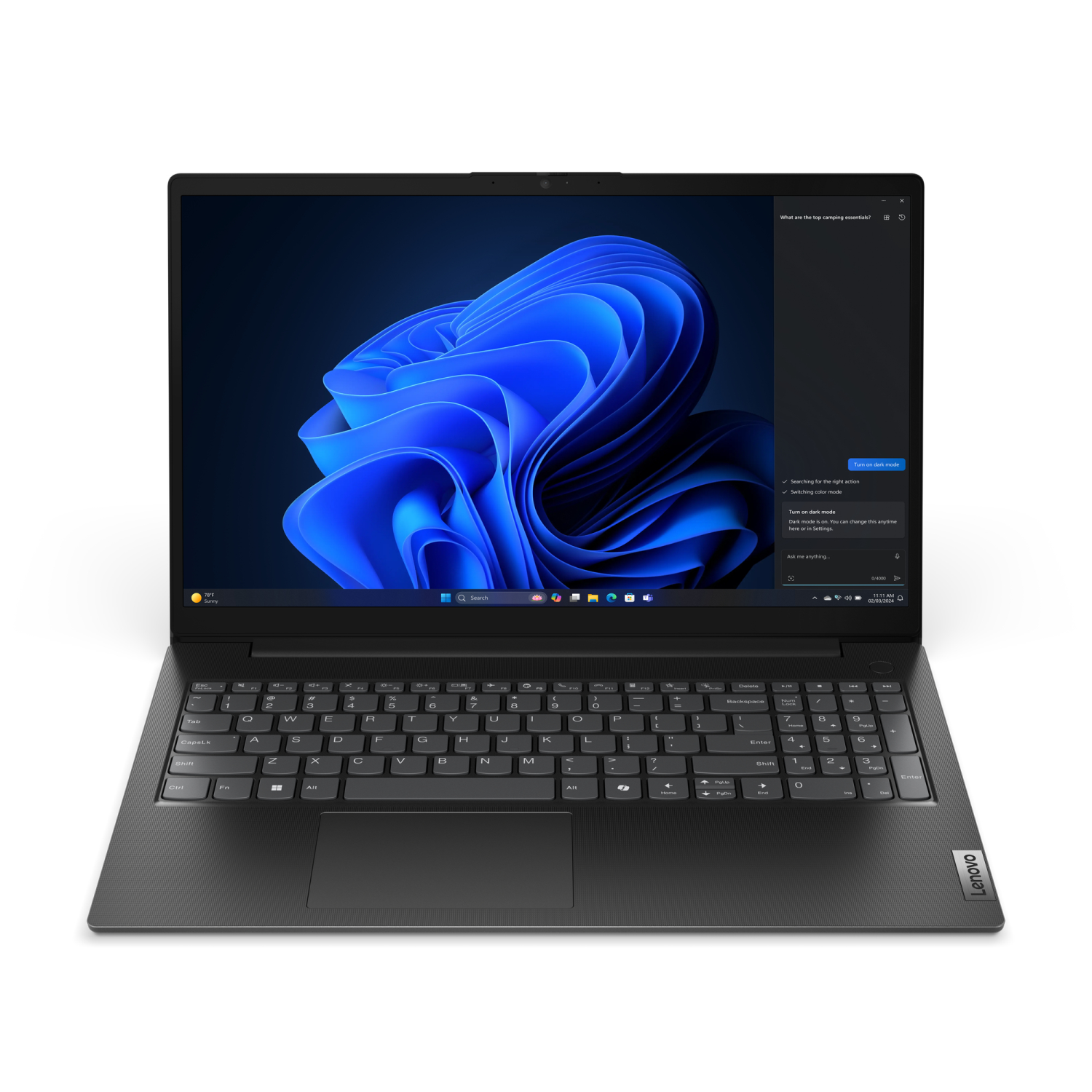 Lenovo i5-13420H Laptops - 15.6 Inches - 16GB - Black