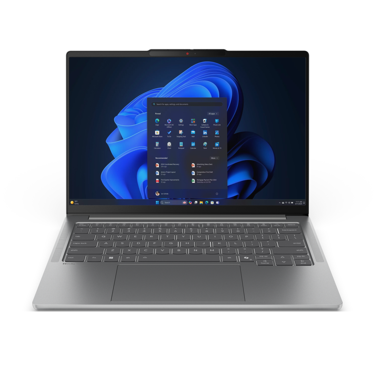 Lenovo 14IAH10 Laptops - 14 Inches - 24GB - Grey