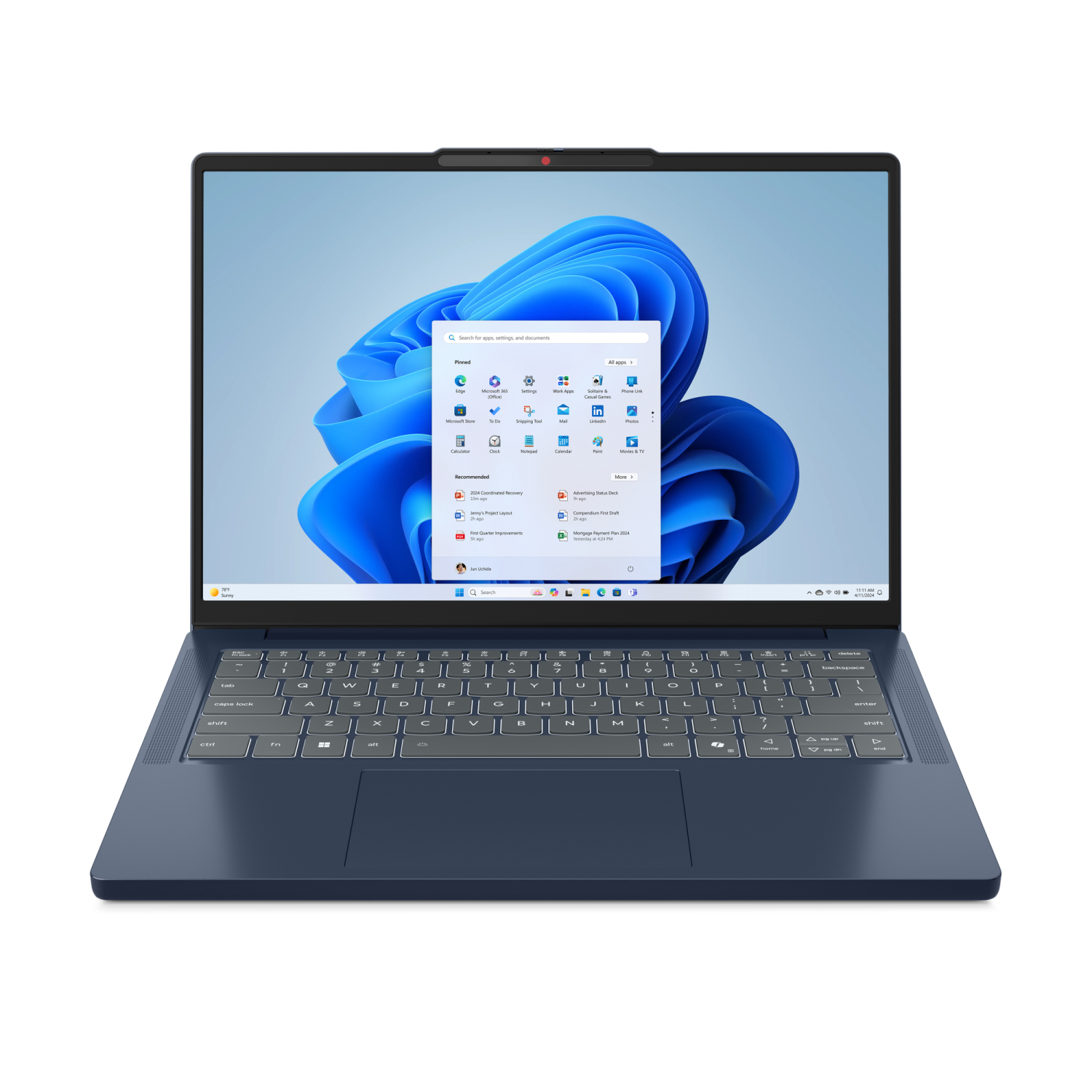 Lenovo 14IRH10 Laptops - 14 Inches - 16GB - Blue