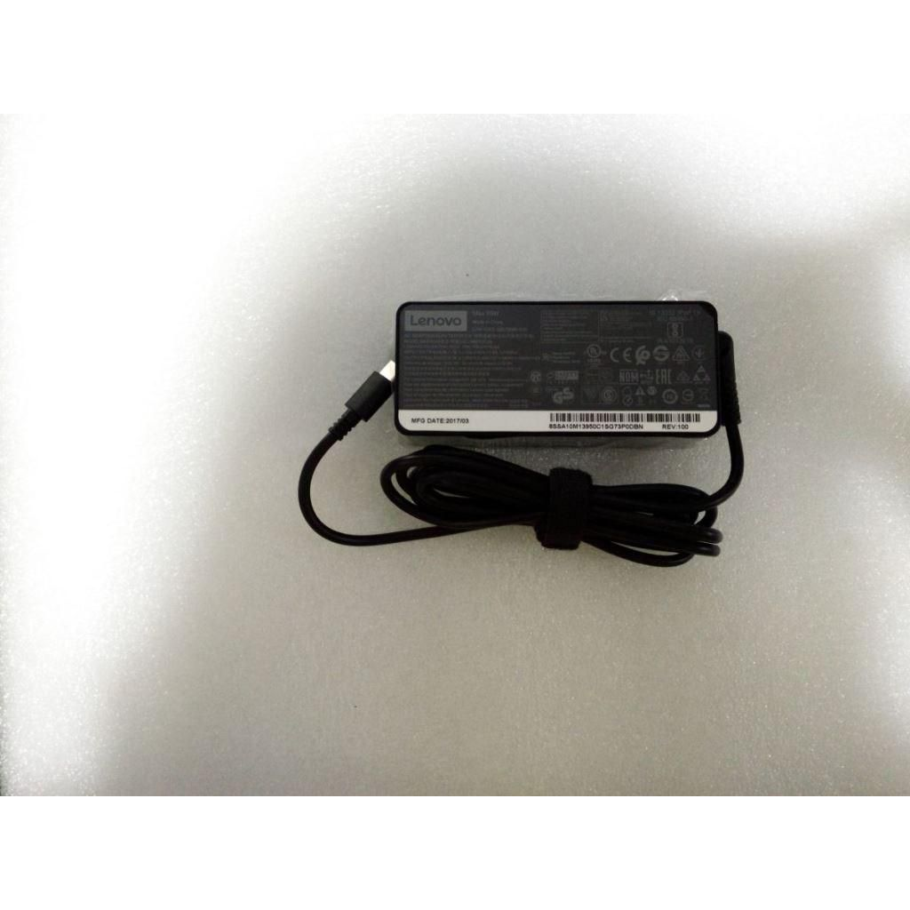 Lenovo AC Adapter 01FR024, Notebook, Indoor, 100 - 240 V, 50 - 60 Hz, 65 W, Black - Approx 1-3 working day lead.