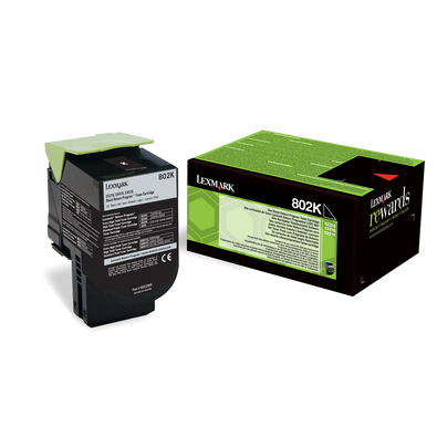 Lexmark 80C20K0 Toner Cartridges - Black