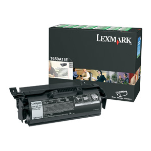 Lexmark T650A11E Toner Cartridges - Black