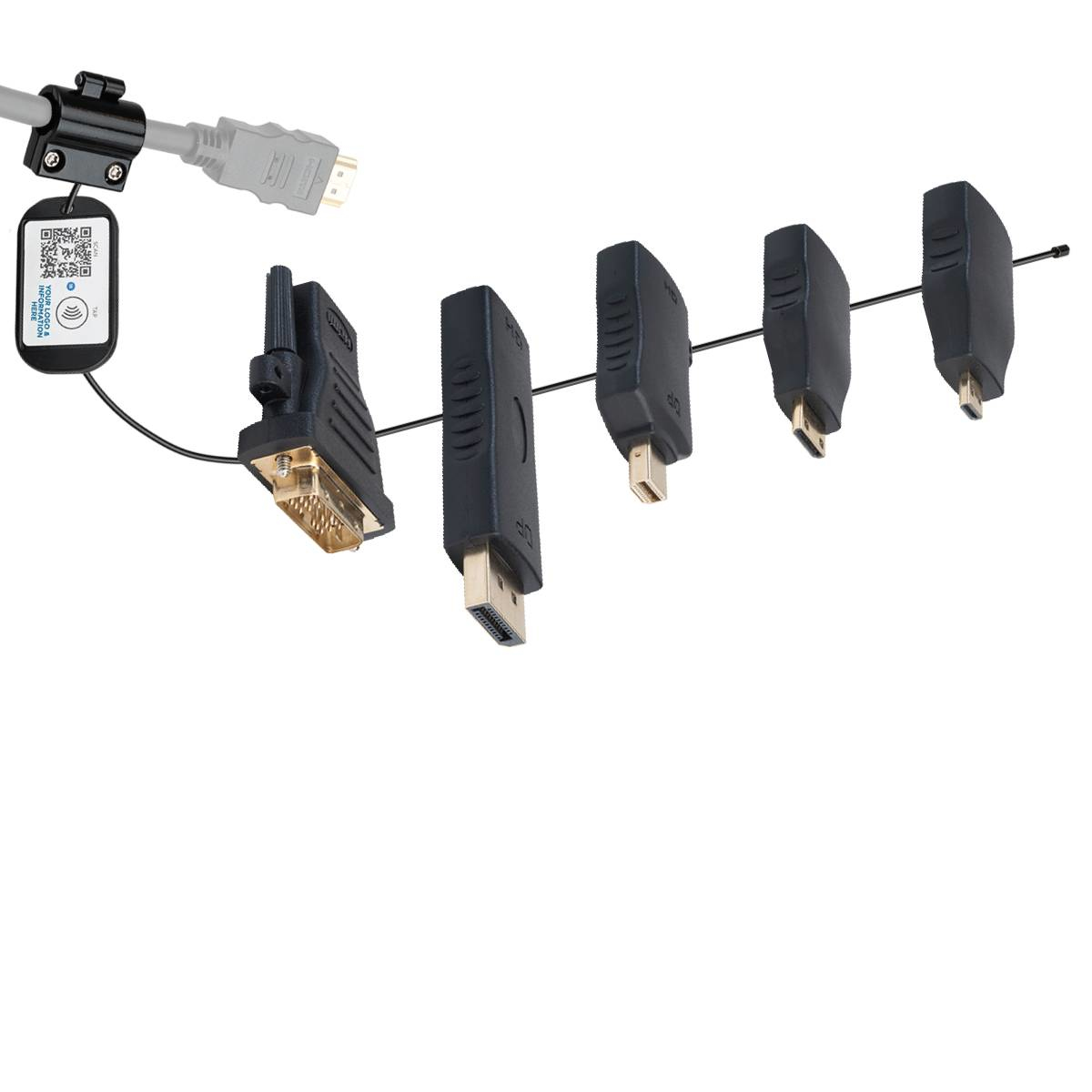 Liberty DL-AR2950 Cable Gender Changers - Black