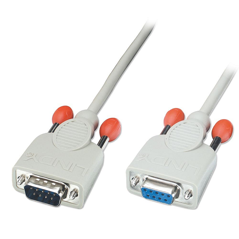 Lindy RS232 KVM Cables - White