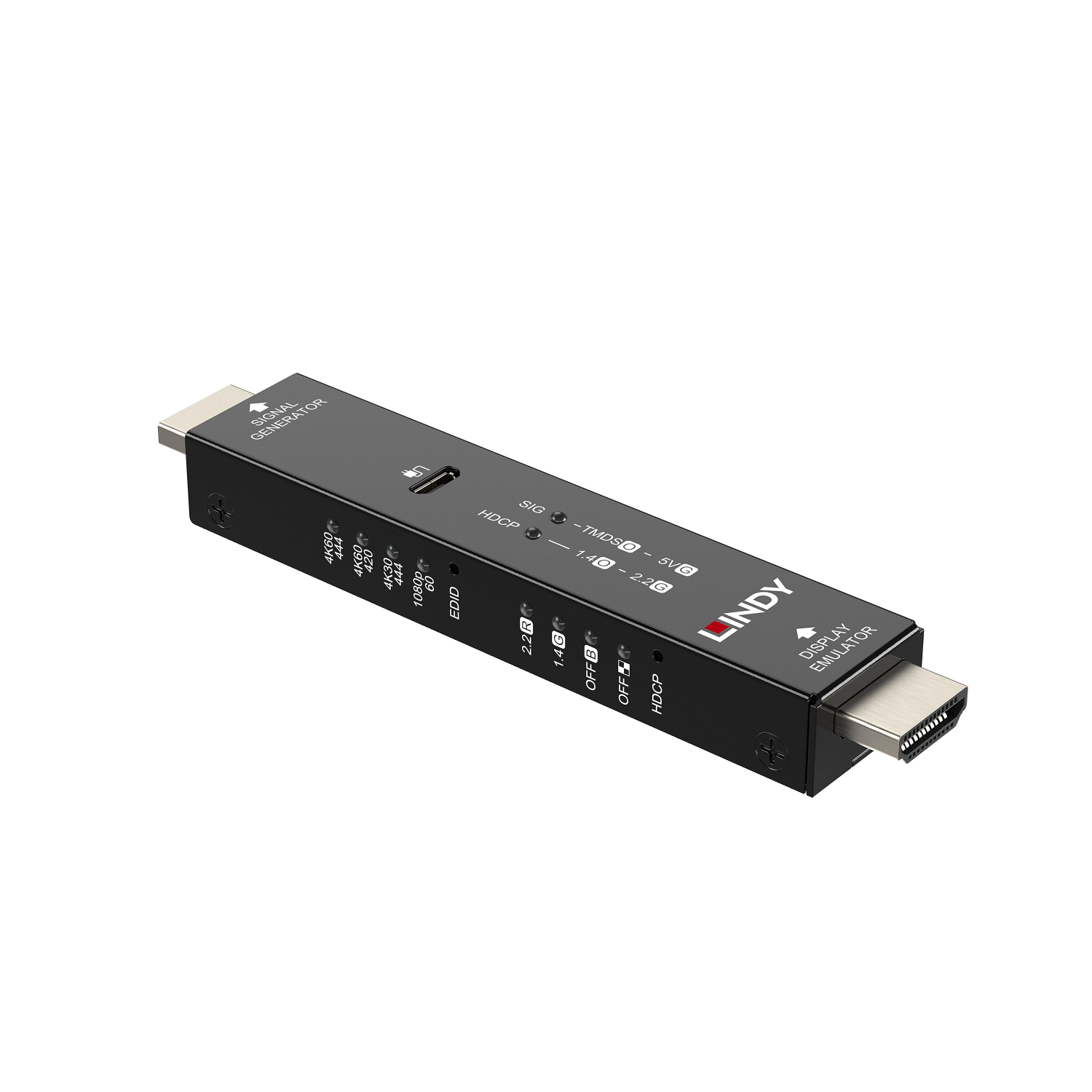 Lindy 4K60 EDID Emulators - Black