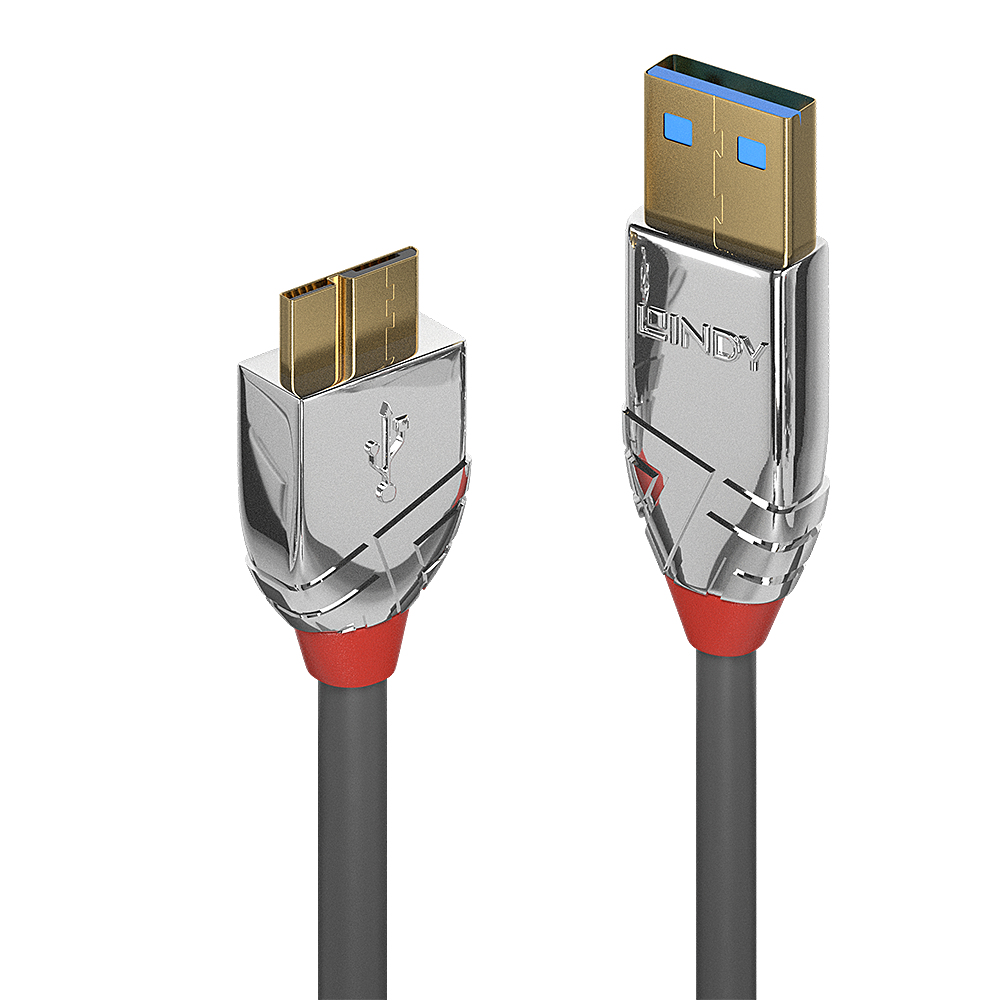 Lindy 5Gbps USB Cables - Grey