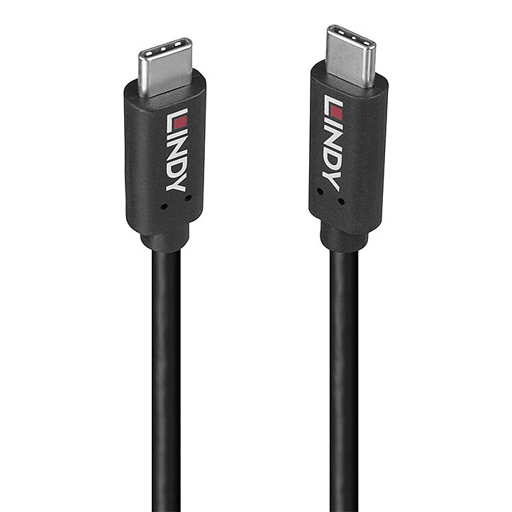 Lindy 20Gbit USB Cables - Black