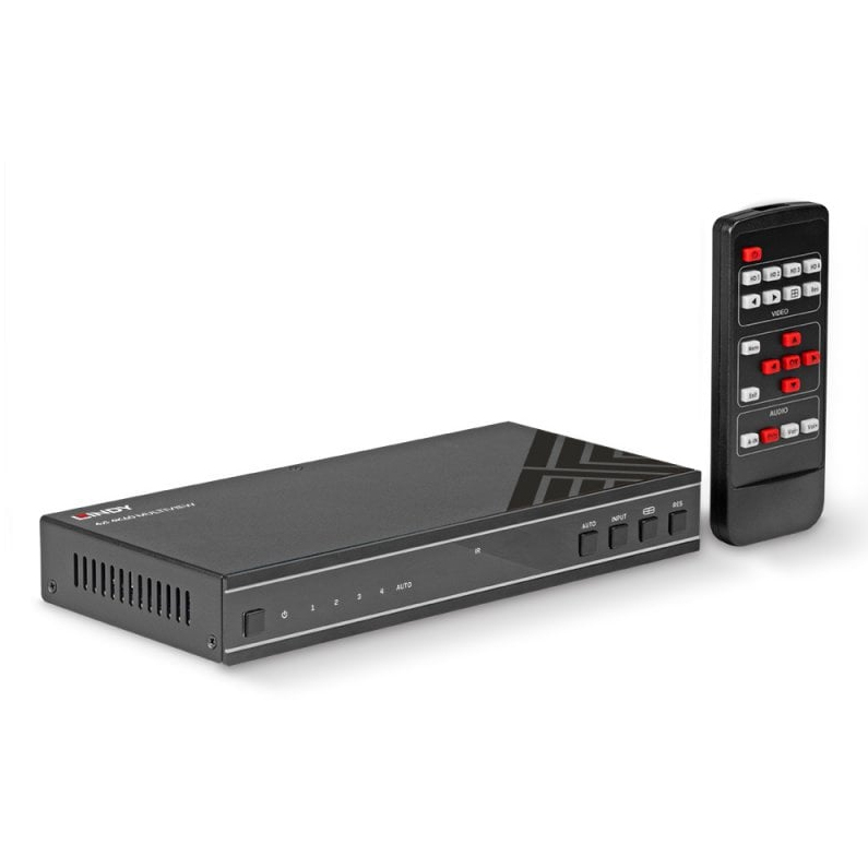 Lindy 4K60 Video Switches - Black