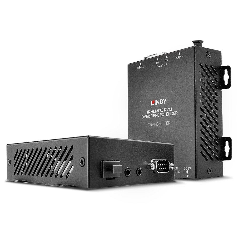 Lindy 300m KVM Extenders - Black