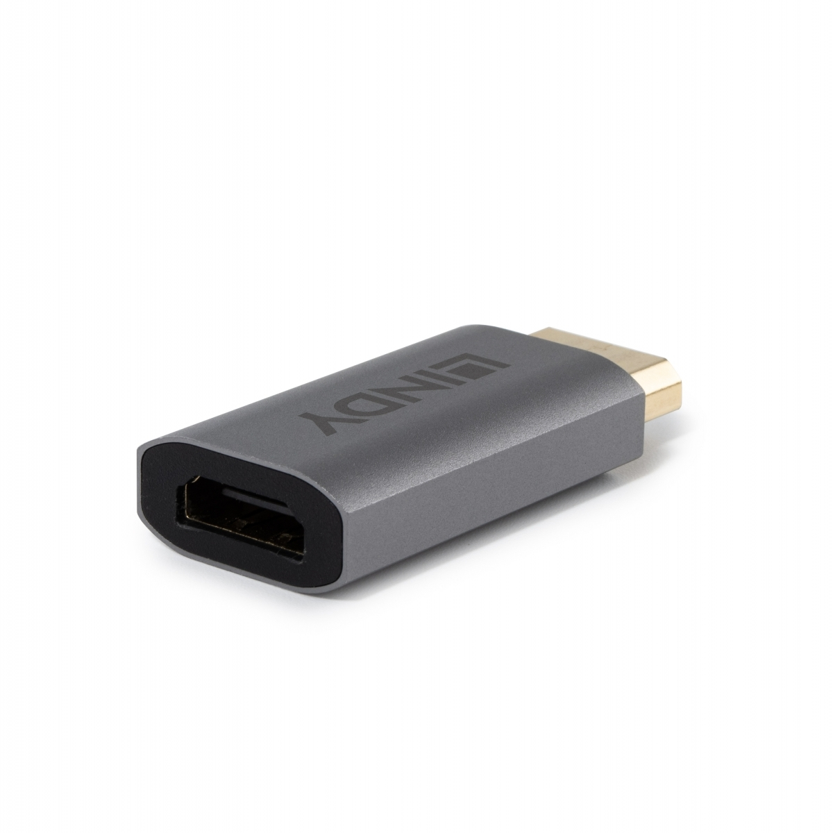 Lindy 4K120Hz Cable Gender Changers - Grey