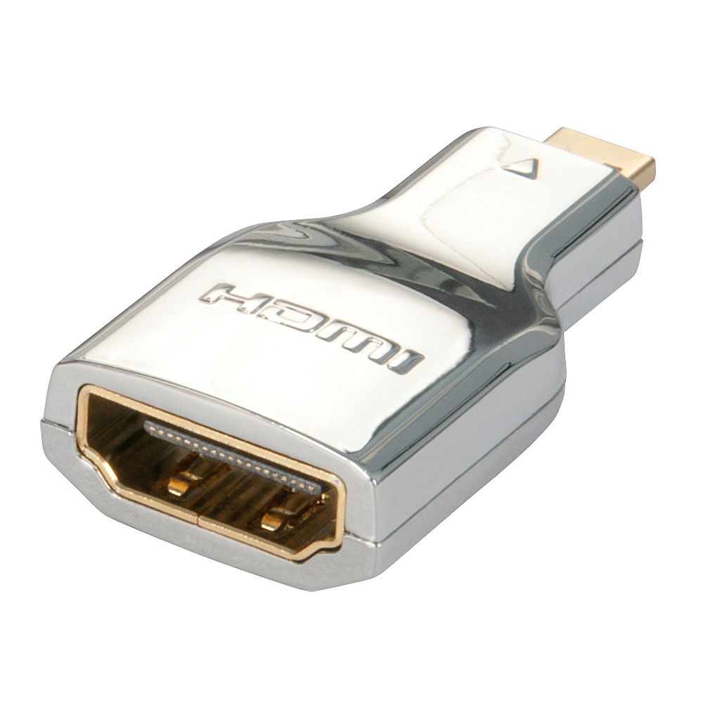 Lindy CROMO HDMI Female to Micro HDMI Male Adapter