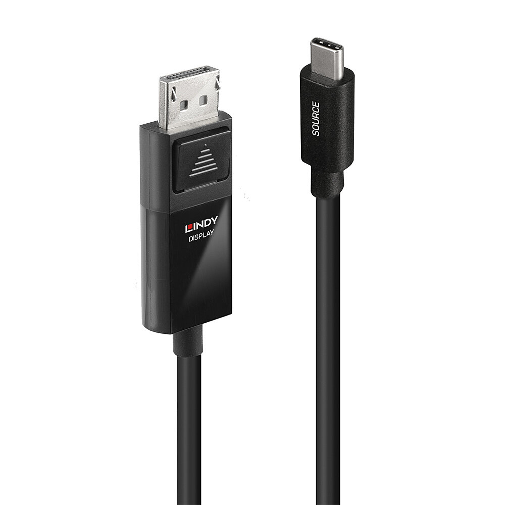 Lindy 4K60 Video Cable Adapters - Black