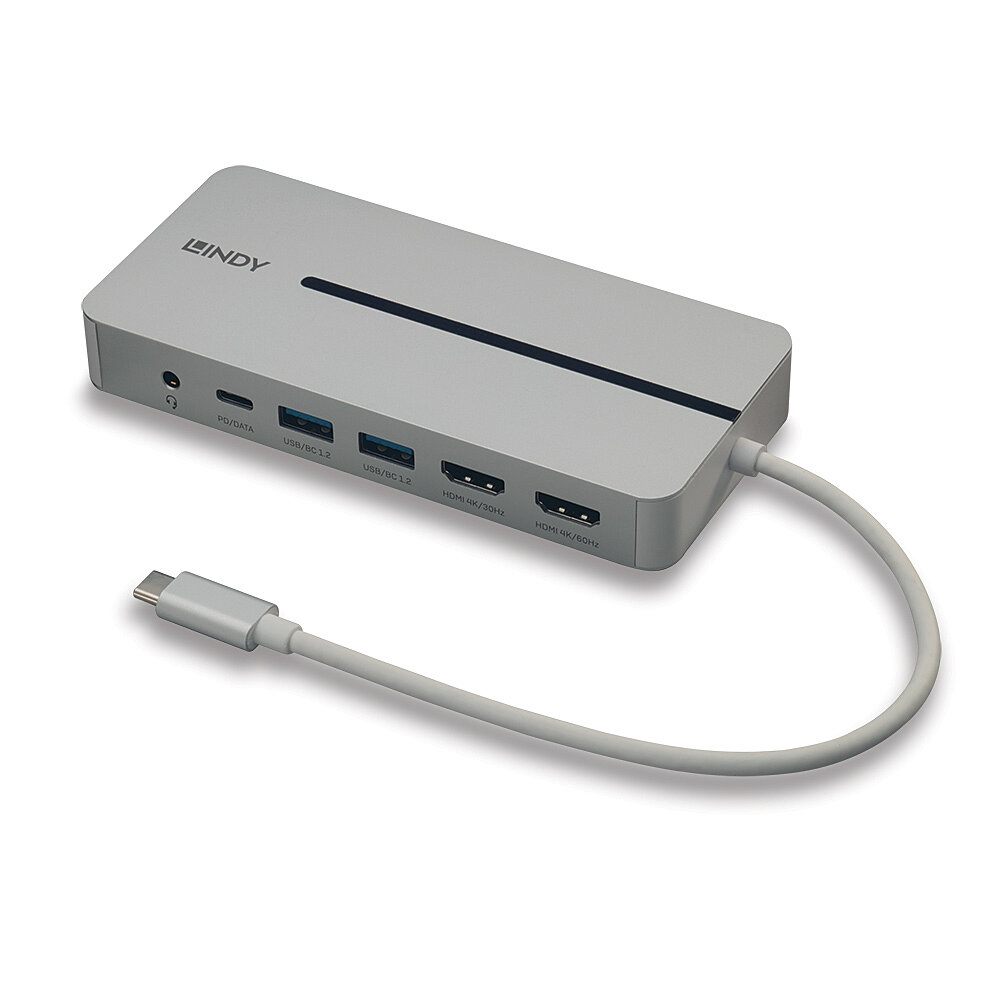Lindy 100W Laptop Docks & Port Replicators - Multi