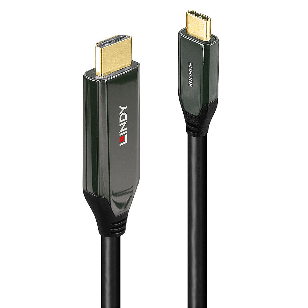 Lindy 8K60 USB Graphics Adapters - Black