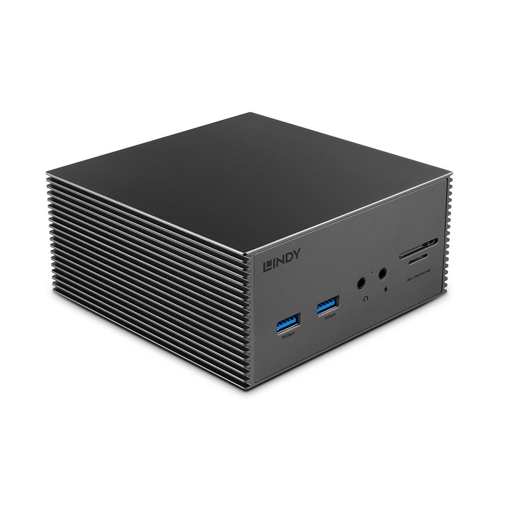 Lindy 100W Laptop Docks & Port Replicators - Grey