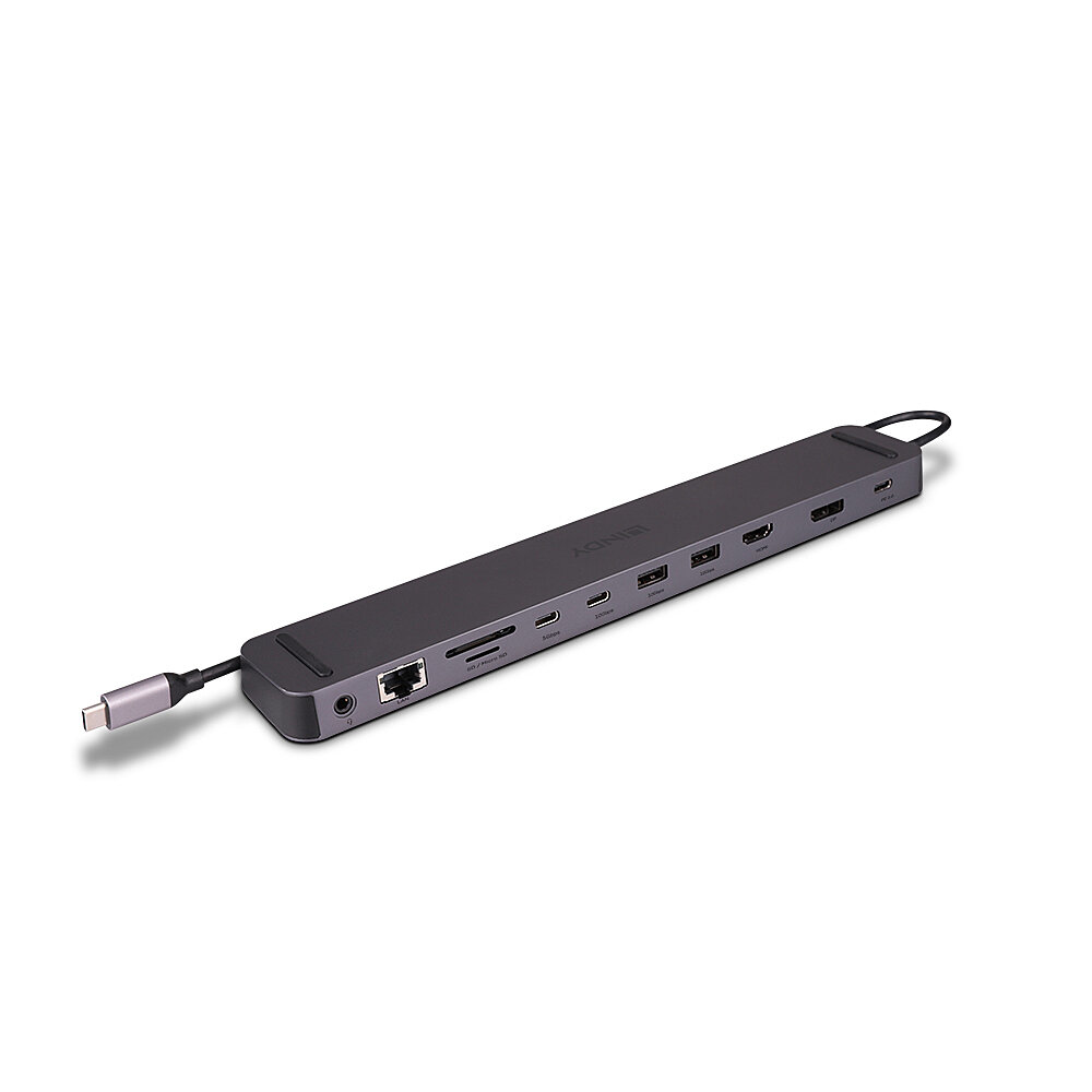 Lindy 4K60 Laptop Docks & Port Replicators - Anthracite