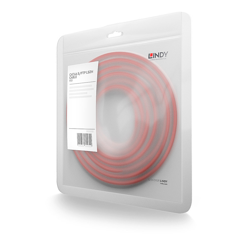 Lindy Cat6 Networking Cables - Red