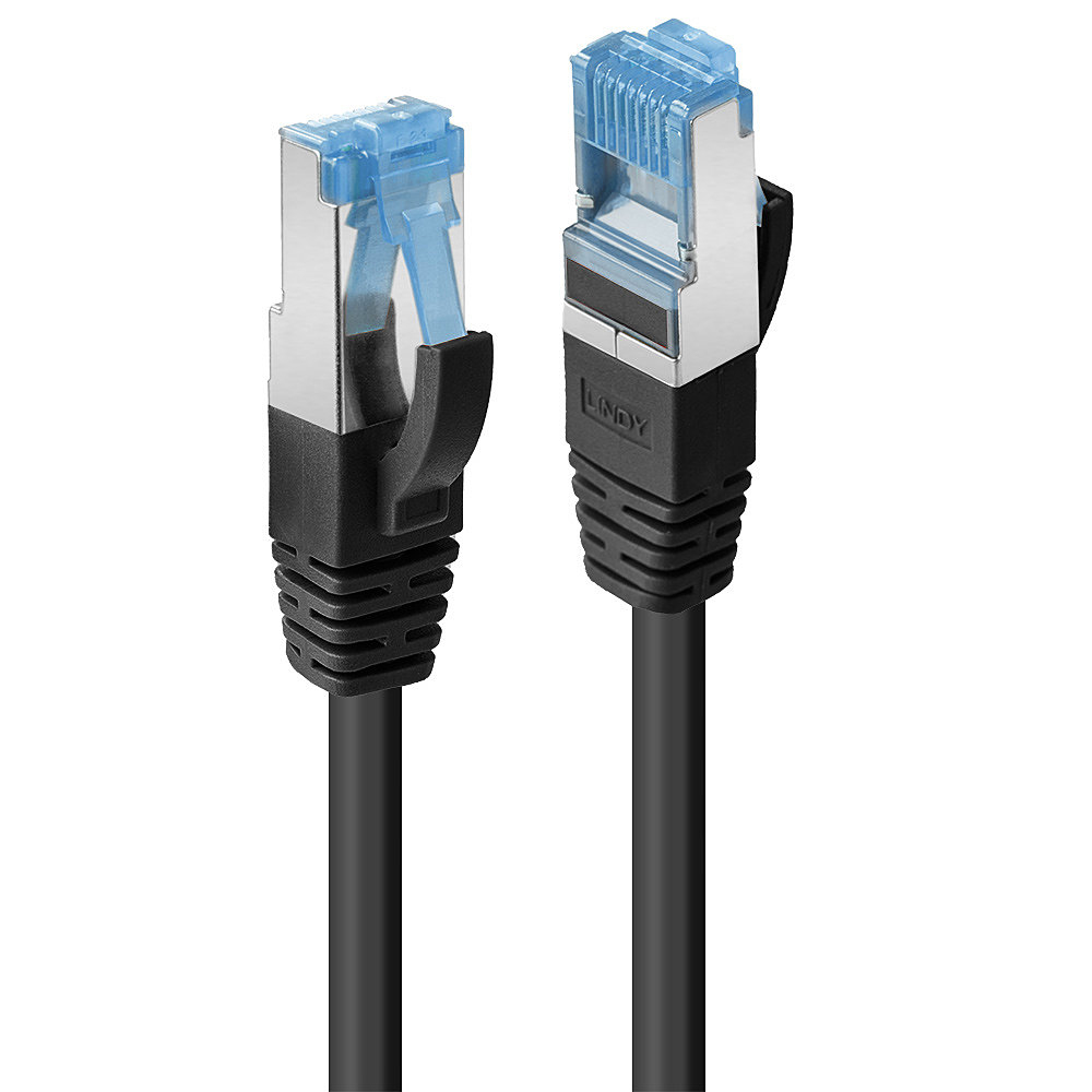 Lindy CAT6a Networking Cables - Black